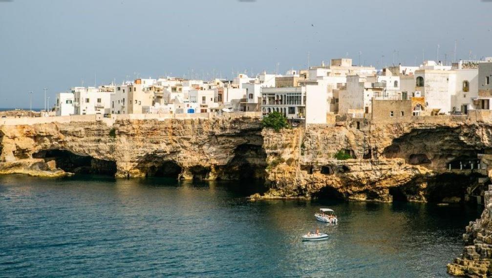 Апартаменты El-Mar Locazione Turistica House With Exclusive Terrace Полиньяно-а-Маре Экстерьер фото