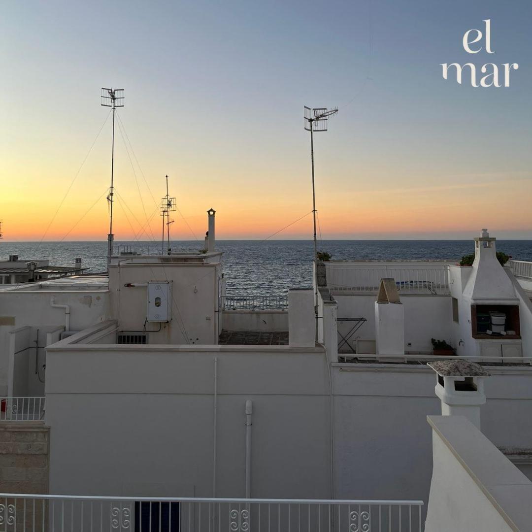 Апартаменты El-Mar Locazione Turistica House With Exclusive Terrace Полиньяно-а-Маре Экстерьер фото