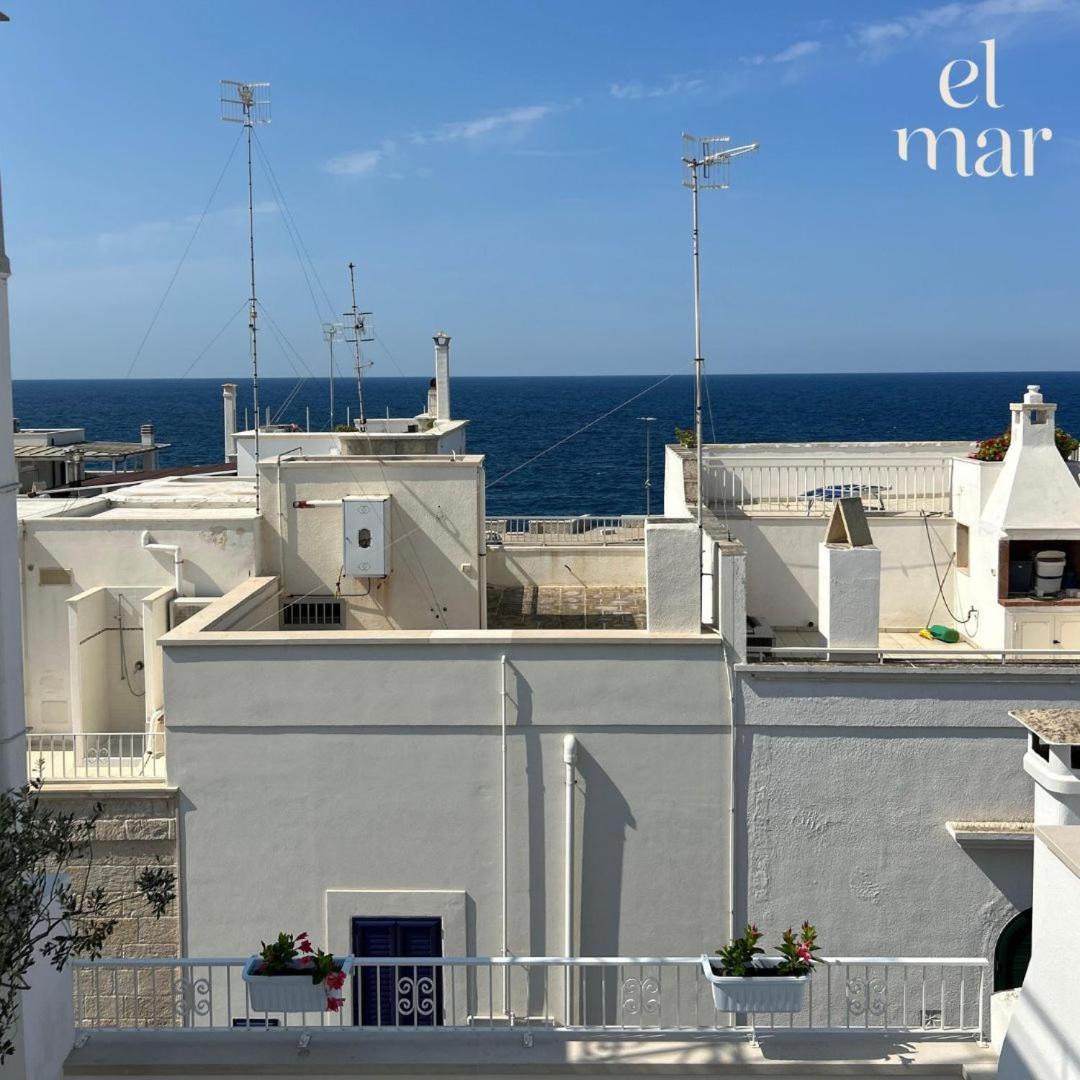 Апартаменты El-Mar Locazione Turistica House With Exclusive Terrace Полиньяно-а-Маре Экстерьер фото
