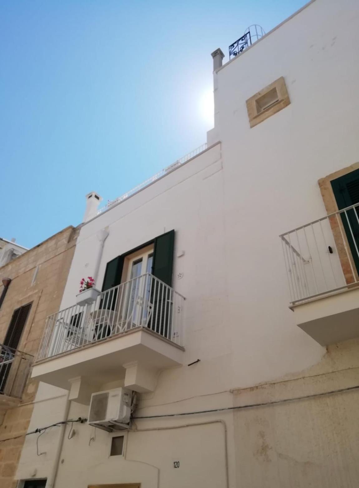 Апартаменты El-Mar Locazione Turistica House With Exclusive Terrace Полиньяно-а-Маре Экстерьер фото