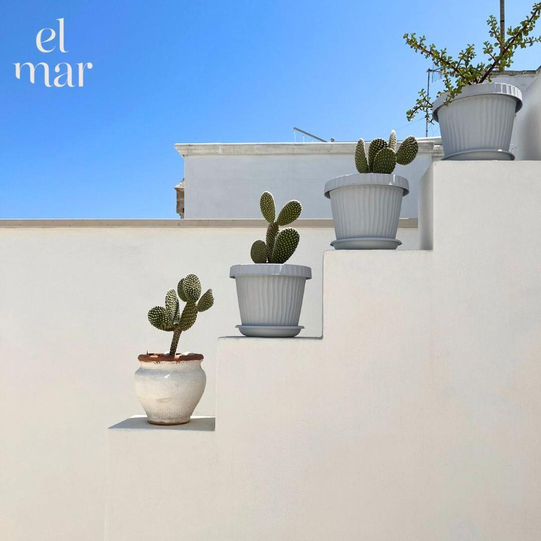 Апартаменты El-Mar Locazione Turistica House With Exclusive Terrace Полиньяно-а-Маре Экстерьер фото