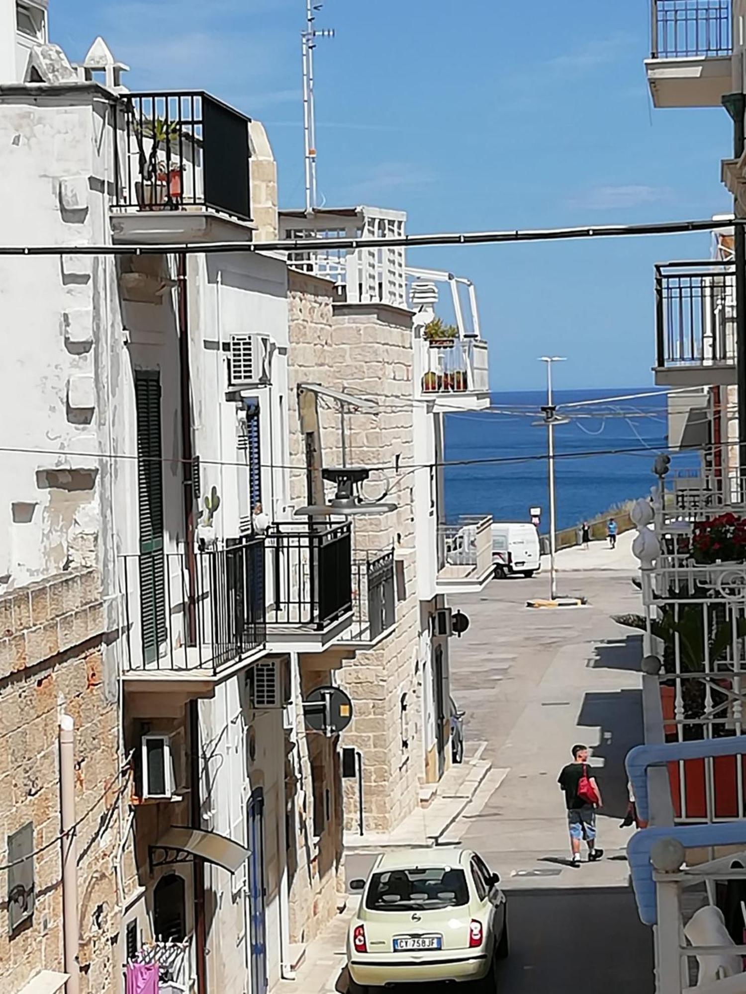Апартаменты El-Mar Locazione Turistica House With Exclusive Terrace Полиньяно-а-Маре Экстерьер фото