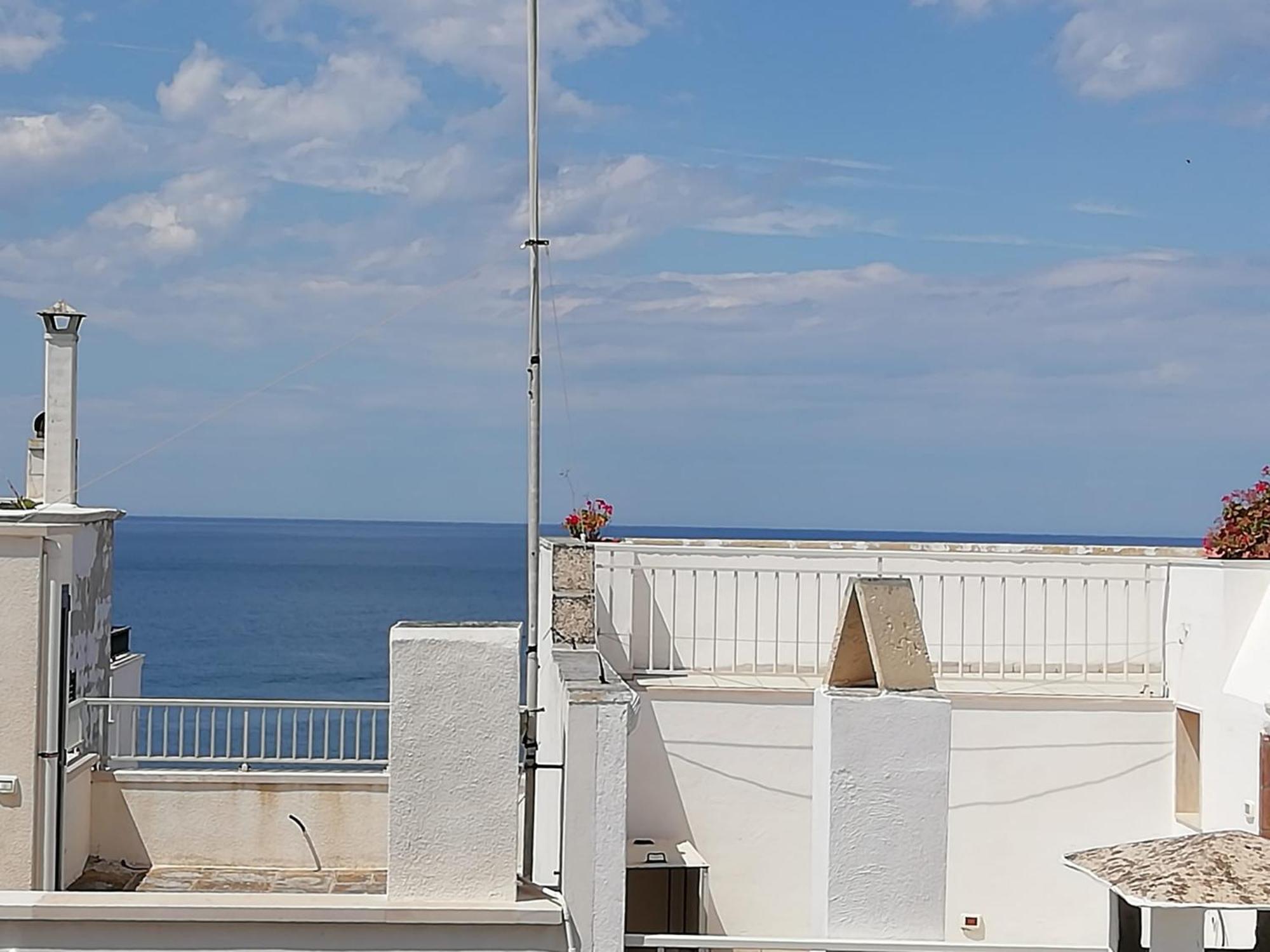 Апартаменты El-Mar Locazione Turistica House With Exclusive Terrace Полиньяно-а-Маре Экстерьер фото